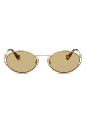 Miu Miu Eyewear logo sunglasses