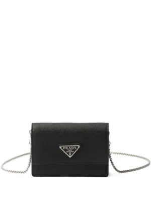 Prada Saffiano-leather card holder