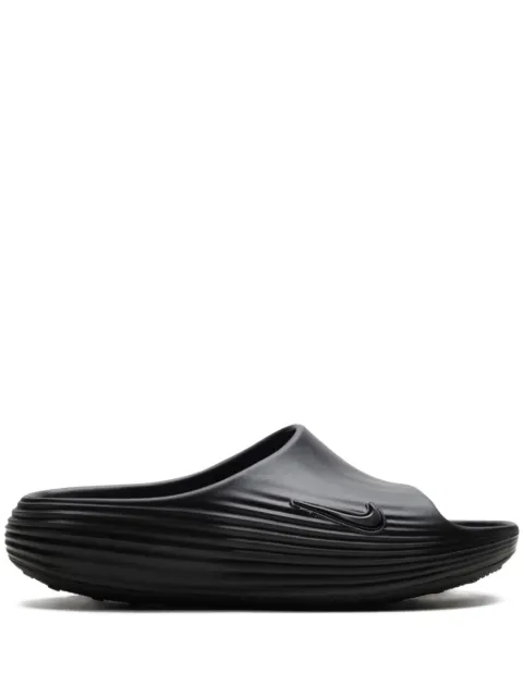 Nike ReactX Rejuven8 "Triple Black" slides