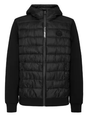 Plein Sport quilted hooded jacket
