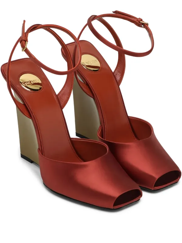 Saint Laurent La Scandale heeled sandals