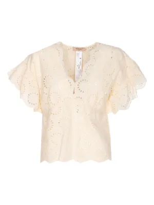 TWINSET broderie-anglaise blouse