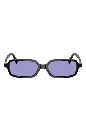 Miu Miu Eyewear logo-lettering sunglasses 
