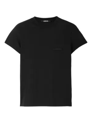 Jacquemus logo-patch T-shirt