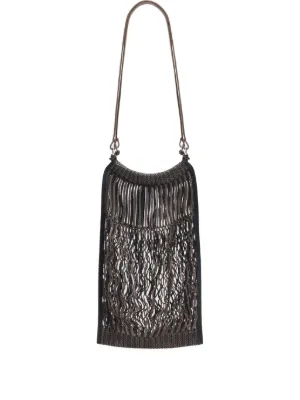 LEMAIRE medium Filt net shopping bag