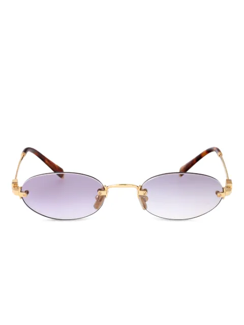 Miu Miu Eyewear oval-frame sunglasses