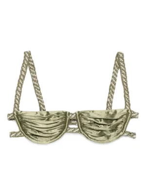 Isa Boulder braided bikini top