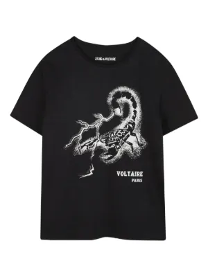 Zadig & Voltaire Kids graphic print T-shirt