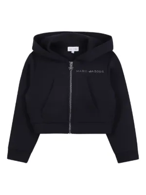 Marc Jacobs Kids logo-embellished hoodie