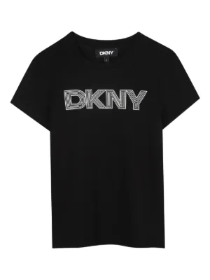 Dkny Kids logo-print T-shirt