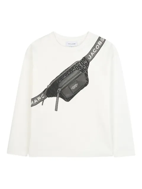 Marc Jacobs Kids trompe l'oeil-print long-sleeve T-shirt