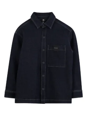 BOSS Kidswear cotton shirt 