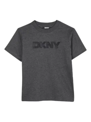 Dkny Kids logo-print T-shirt