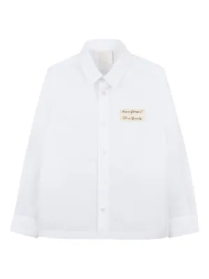 Givenchy Kids button-up shirt