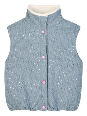 Billieblush sequinned sleeveless vest