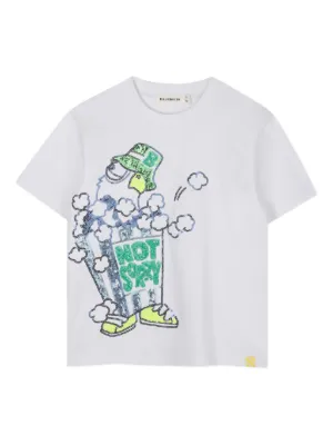 Billieblush graphic popcorn-print T-shirt