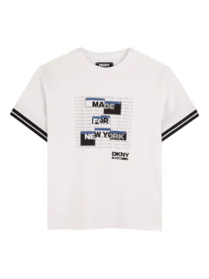Dkny Kids graphic-print T-shirt