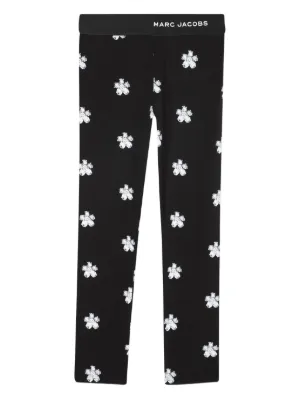 Marc Jacobs Kids floral-print leggings