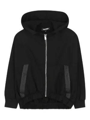 Dkny Kids zip-up hoodie