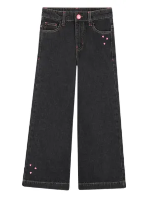 Billieblush heart-motifs jeans