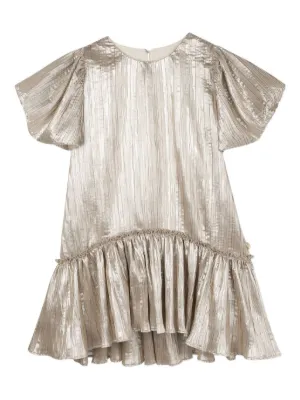 Billieblush pleated ruffled dress