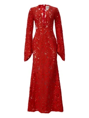 MOOS STUDIO Flame Bloom dress