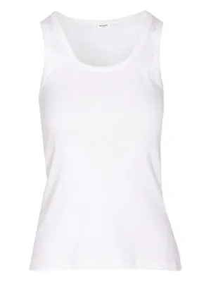 Saint Laurent cotton tank top