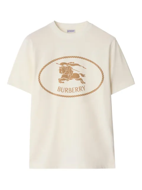 Burberry Knight stamp cotton T-shirt