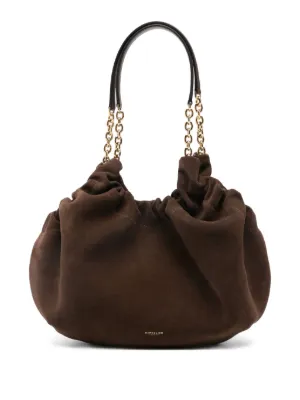 DeMellier midi Miami suede shoulder bag