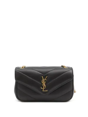 Saint Laurent mini Loulou leather shoulder bag