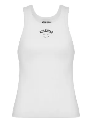 MOSCHINO JEANS cotton tank top 