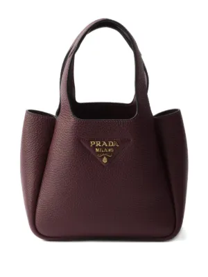 Prada mini leather handbag