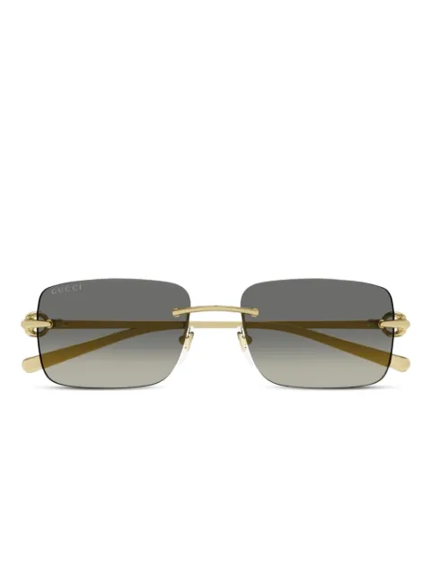Gucci Eyewear rectangle-frame gradient sunglasses