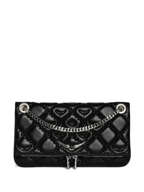 Zadig&Voltaire Rock II quilted Monogram clutch