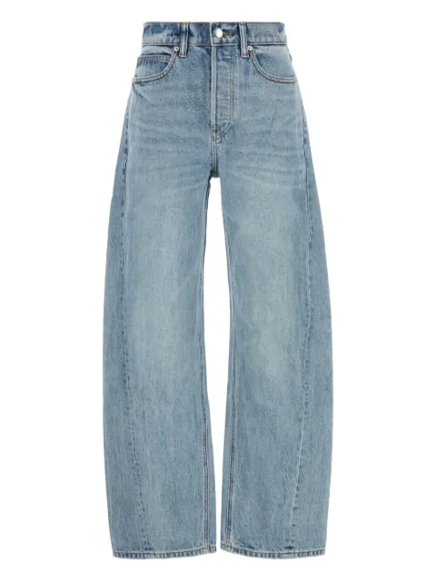 Alexander Wang float bleach blue mid-rise jeans