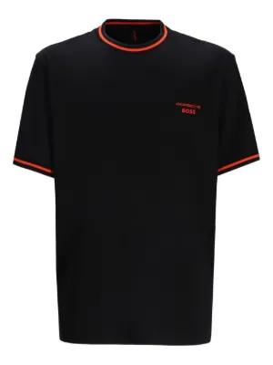 BOSS x Porsche contrast-trim T-shirt