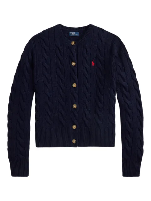 Polo Ralph Lauren cable-knit wool-cashmere cardigan