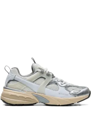 Hide&Jack metallic-effect mesh sneakers