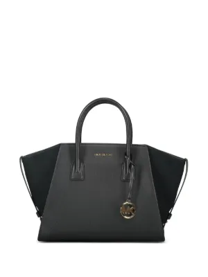 Michael Kors Avril leather top-zip tote bag