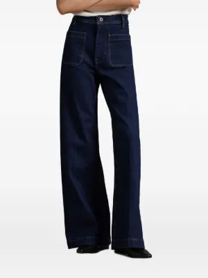 Polo Ralph Lauren high-rise flared jeans