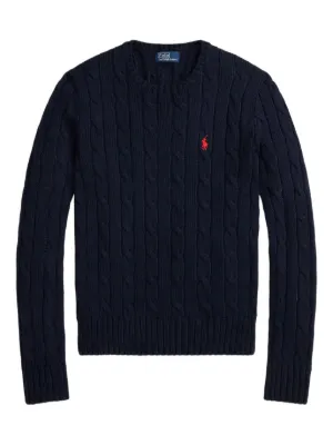Polo Ralph Lauren cable-knit crew-neck sweater