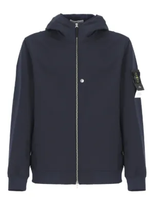 Stone Island Compass-badge hooded jacket