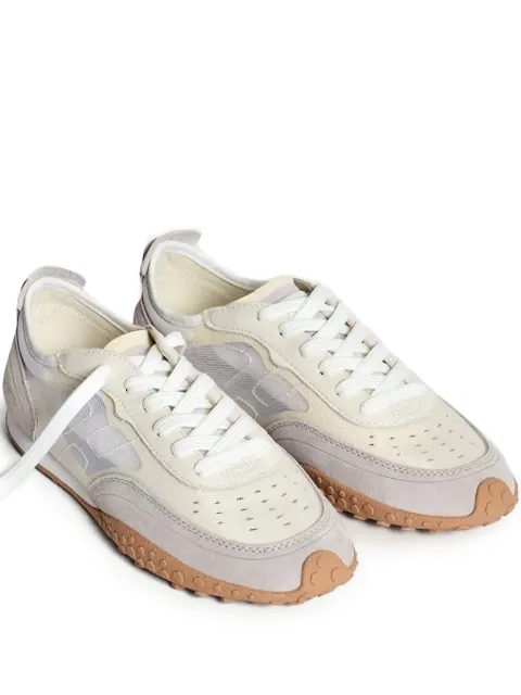Hoff Mockingbird suede-leather mesh sneakers