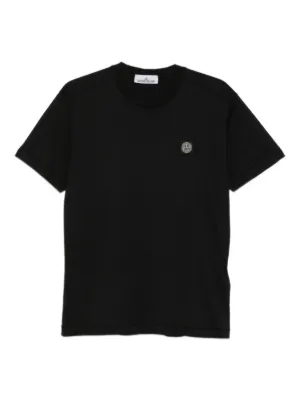Stone Island logo-motif T-shirt