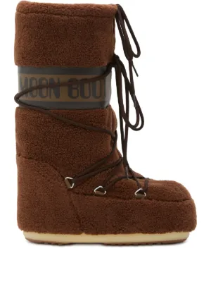 Moon Boot Icon fleece snow boots