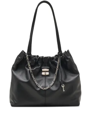 Marc Jacobs The Cristina chain-embellished drawstring shoulder bag