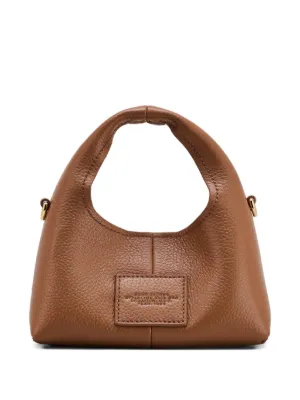 Marc Jacobs mini The Sack Bag grained leather crossbody bag
