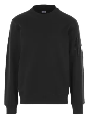 C.P. Company diagonal raised fleece crewneck Lens sweatshirt
