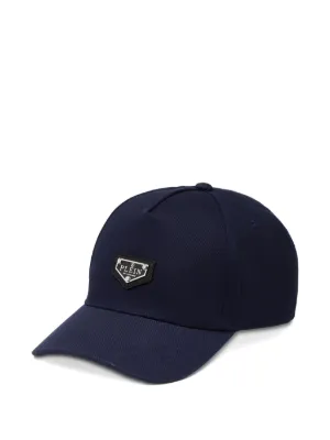 Philipp Plein plaque baseball cap