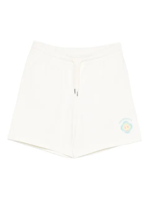 Casablanca Airbrush Smiley drawstring shorts